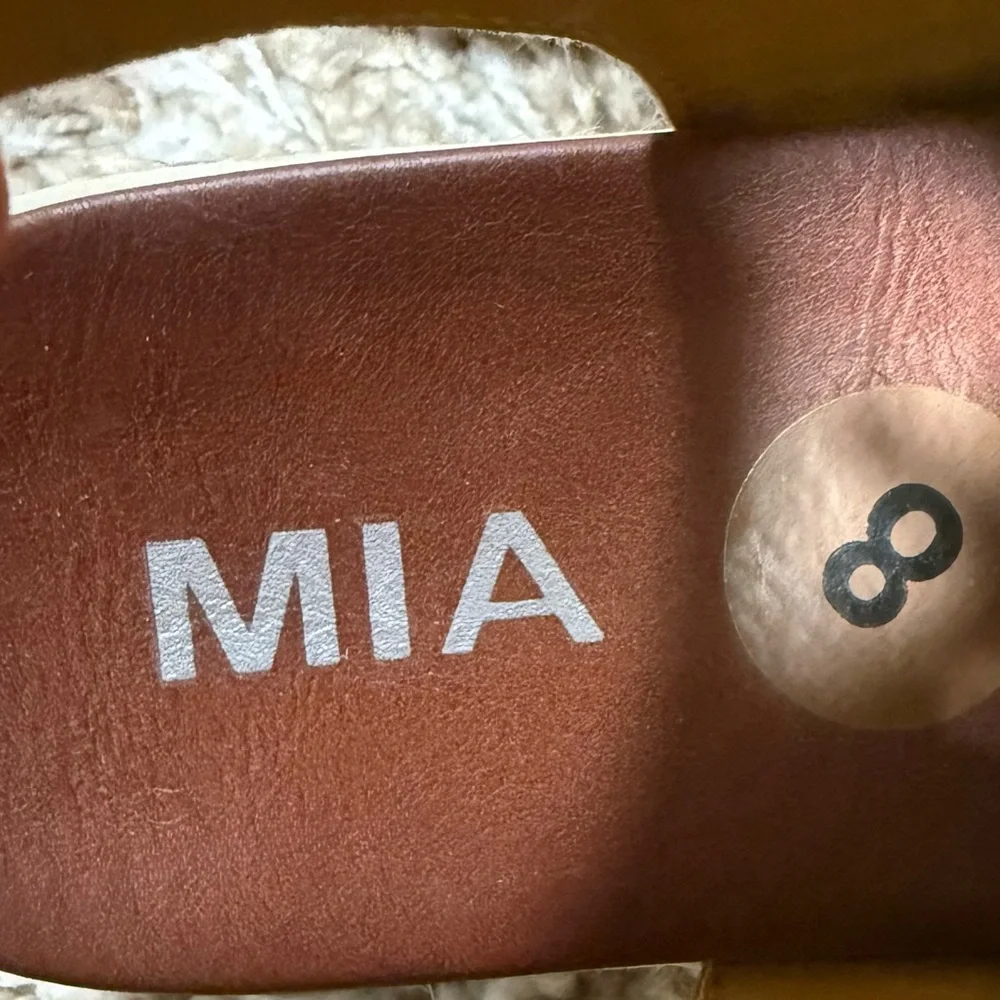 MIA Yellow Rope Lace up Sandals - Picture 5 of 6